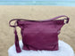Petite Harlow Purple Leather Bag — Made in Los Angeles | Shoulder & Crossbody