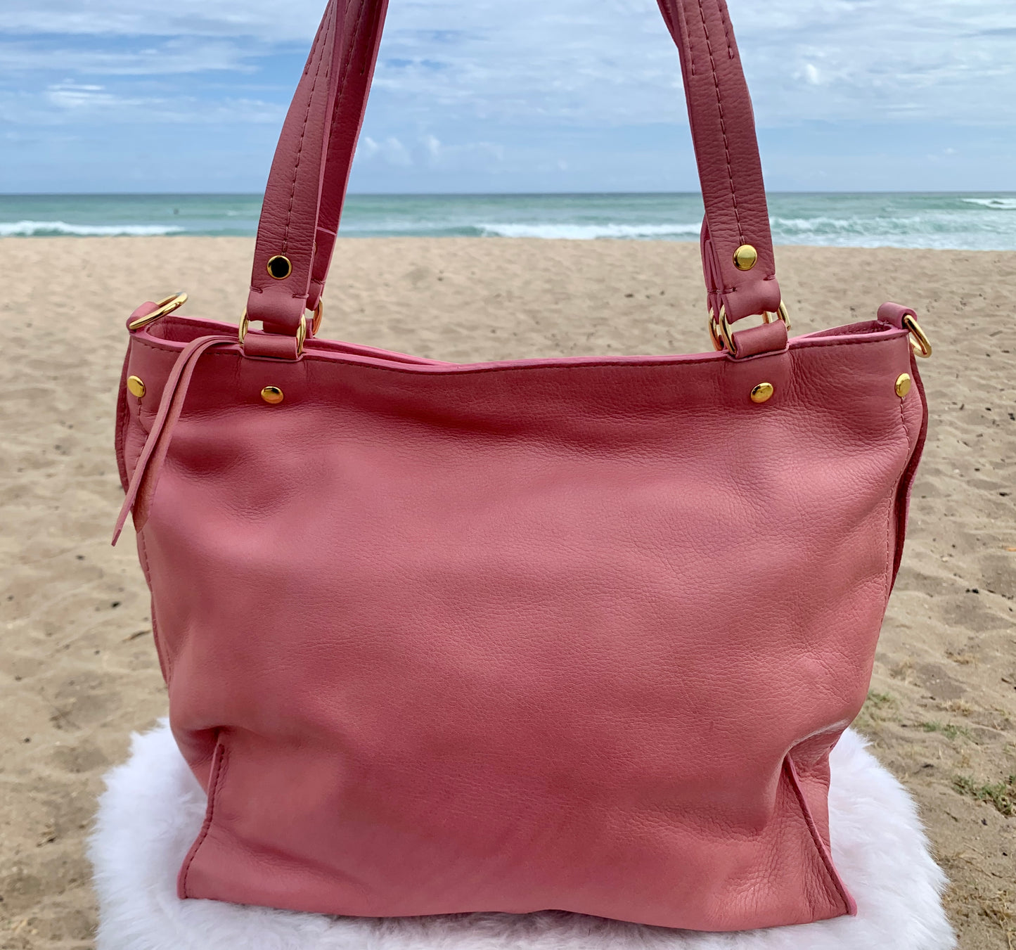 Austen Leather Tote — Made in Los Angeles | Soft-Structured Everyday Bag